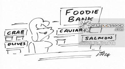 Cartoon Food Bank