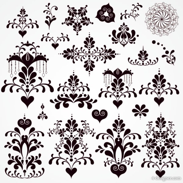 Classic Lace Pattern Vector