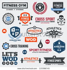 College Sports and Fitness Logo
