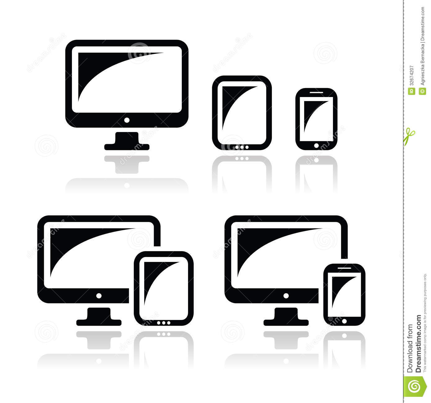 Computer Tablet Phone Icon