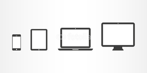 Computer Tablet Smartphone Icons