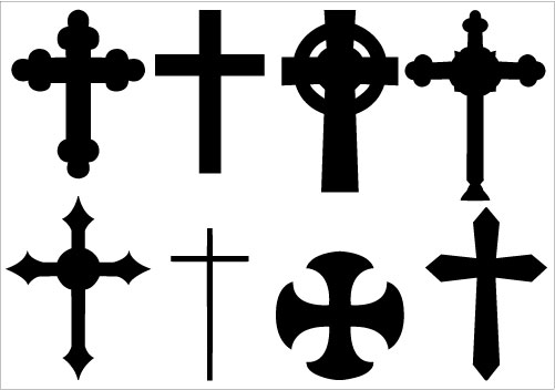 Cross Silhouette Clip Art