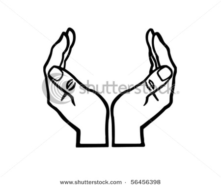 Cupped Hands Clip Art