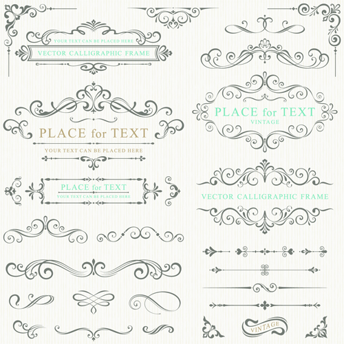 Decorative Vector Frames Free Download