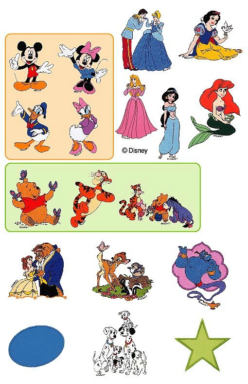 Disney Machine Embroidery Designs