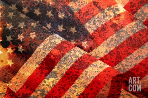 Distressed American Flag Vector Distressed American Flag Vector