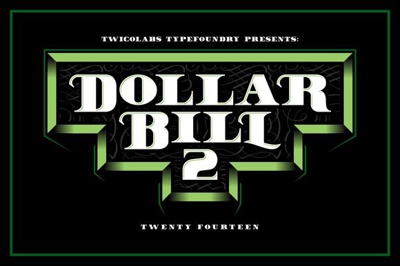 Dollar Bill Font