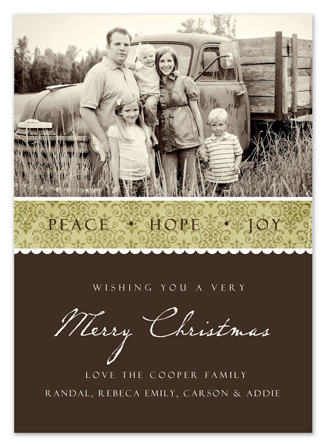 Downloadable Christmas Card Templates