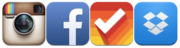Facebook and Instagram Icons