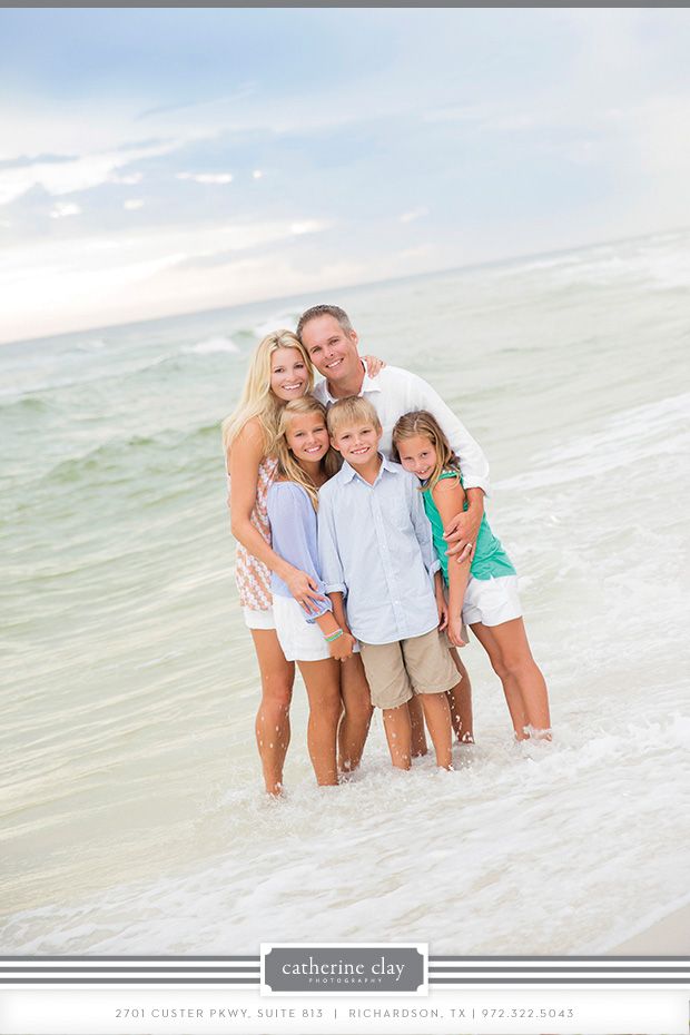 Family Beach Photoshoot Idea