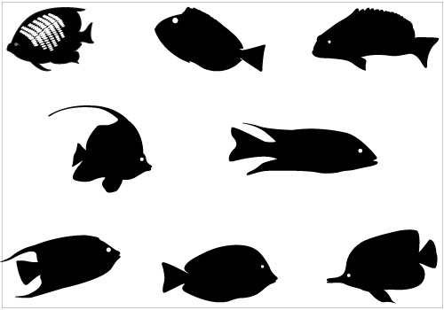 Fish Silhouette Clip Art
