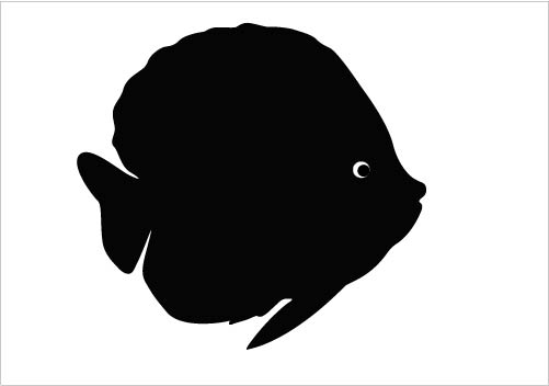 Fish Silhouette Vector