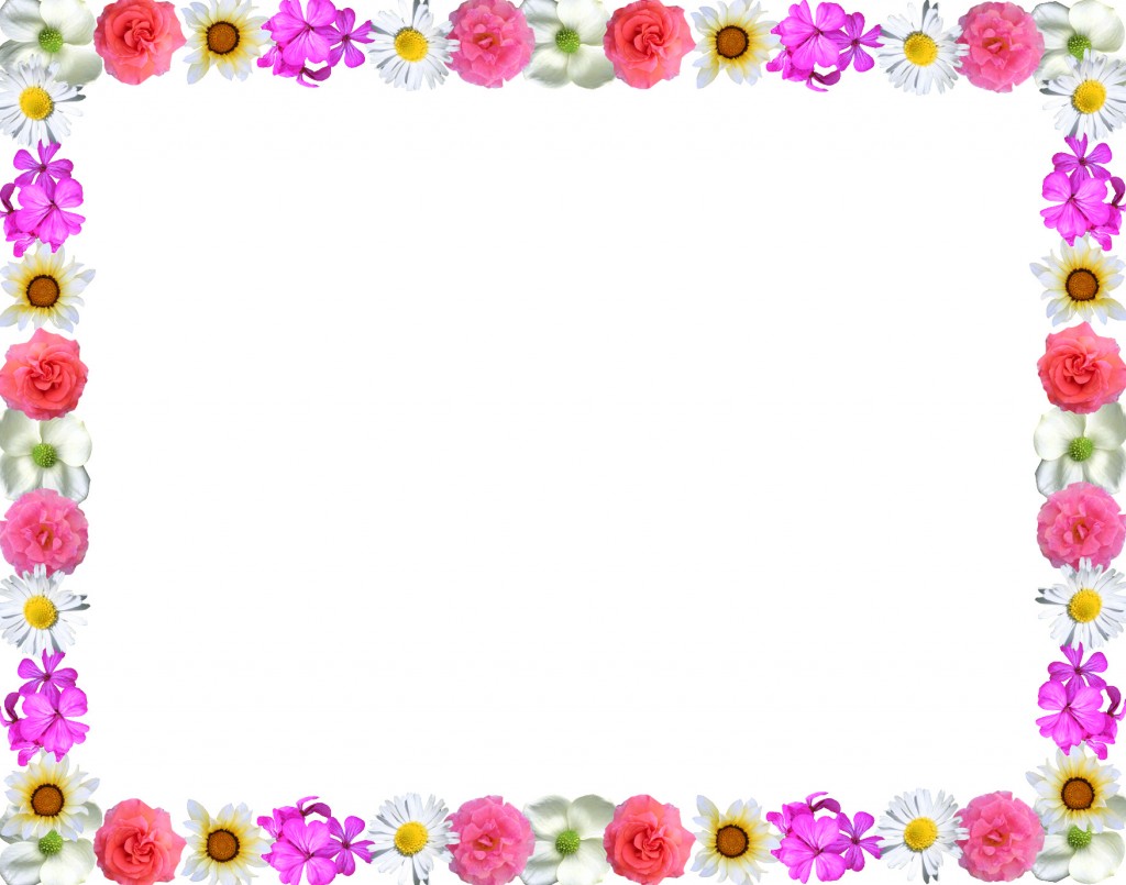Floral Page Border Designs