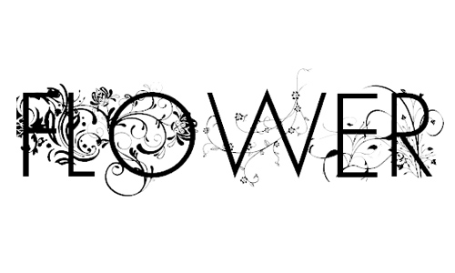 12 Floral Fonts Free Download Images