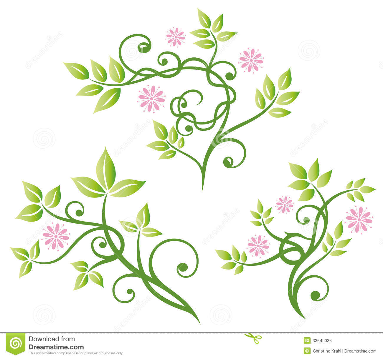 Flower Leaves Vector