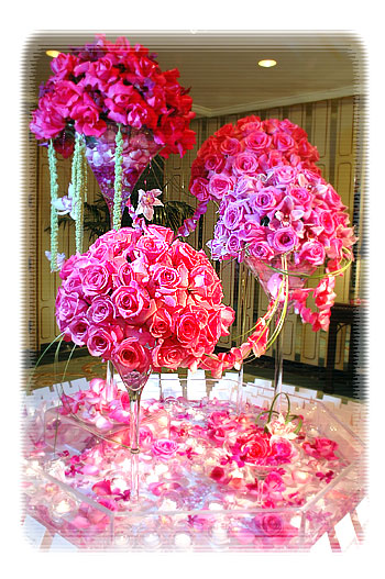 Flower Table Wedding Reception Ideas