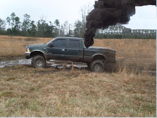 Ford Diesel Blowing Black Smoke