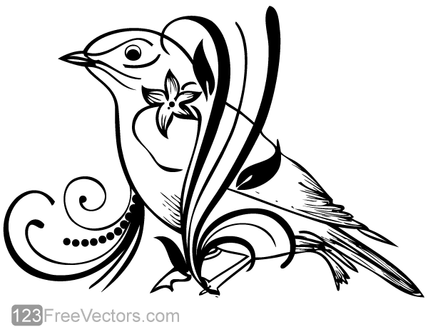 Free Bird Vector Art