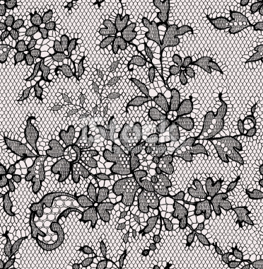 Free Black Seamless Lace Textures
