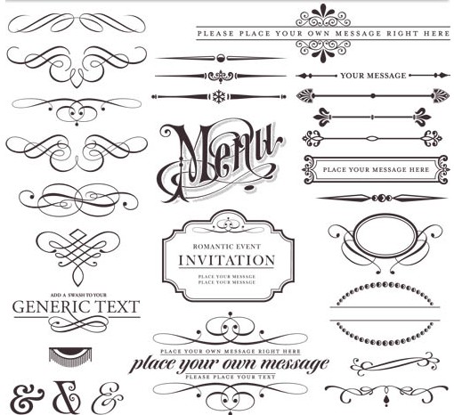 Free Decorative Elements Vectors Free Decorative Elements Vectors