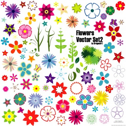 Free Flower Vector Graphics