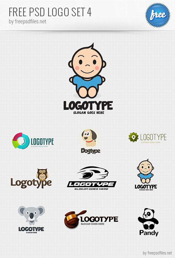 Free Logo Design Templates PSD