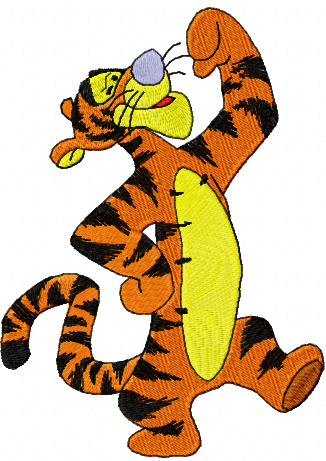 Free Machine Embroidery Design Tigger