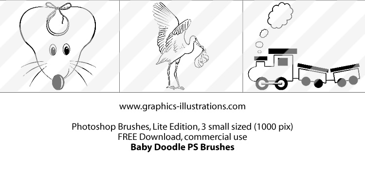 Free Photoshop Baby Brushes