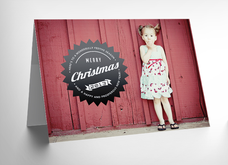 Free Photoshop Christmas Card Templates