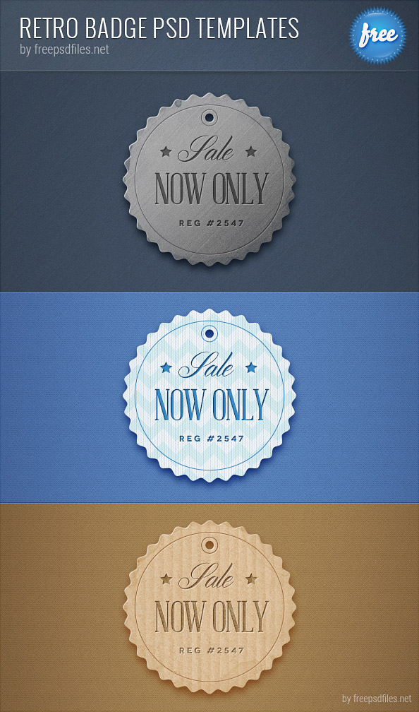 Free Psd Badge Templates