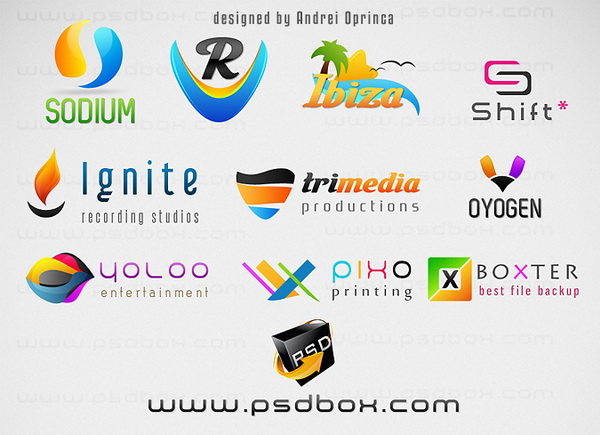 Free PSD Logo Templates