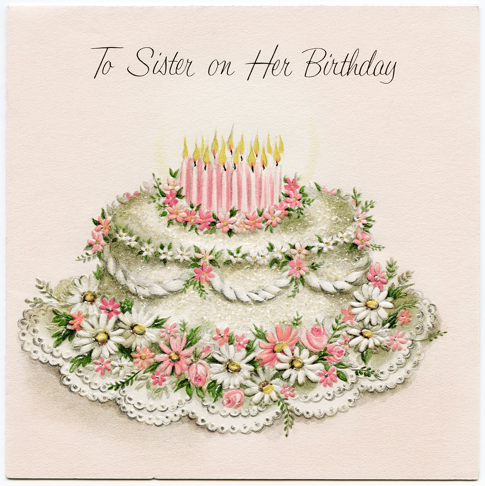 Free Sister Birthday Greeting Cards