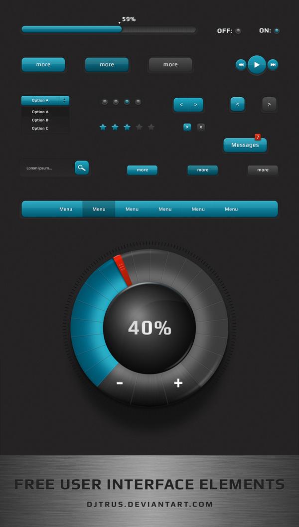 Free User Interface Elements