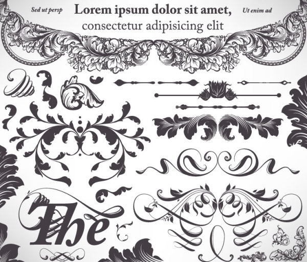 Free Vector Decorative Borders