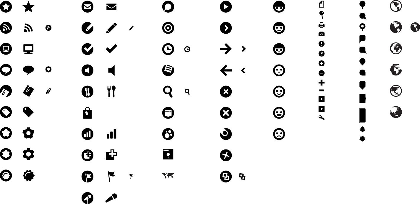 Free Web Vector Icon Sets