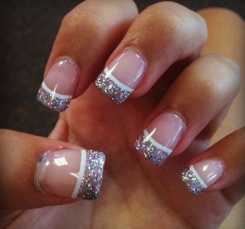 French Tip Nails Tumblr