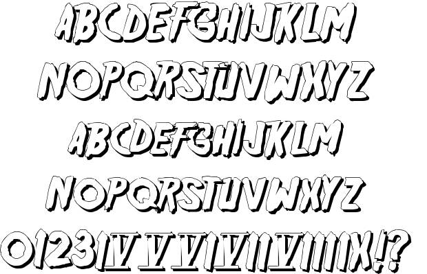 Friday 13 Font