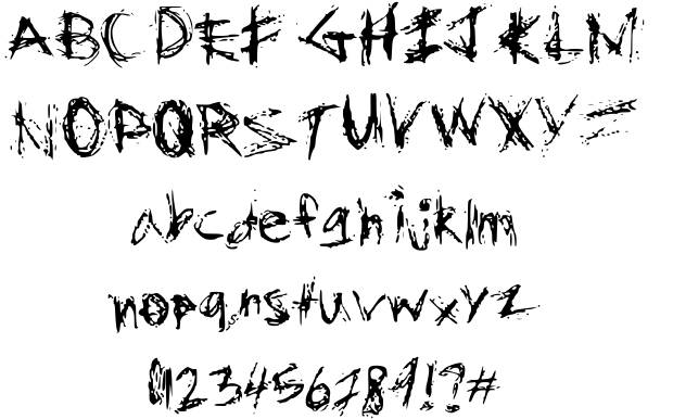 Ghost Font