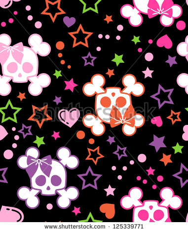Girly Halloween Vector Images