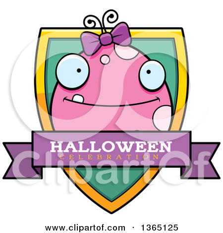 Girly Monster Clip Art