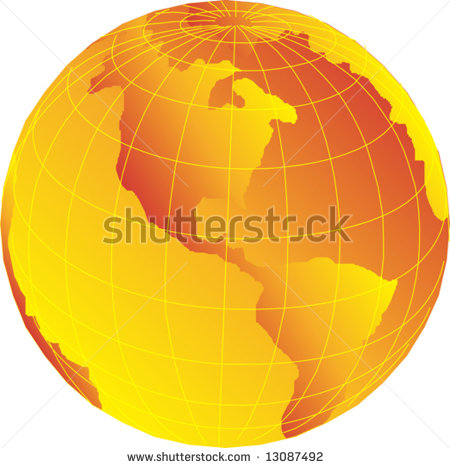 Globe Vector Illustration