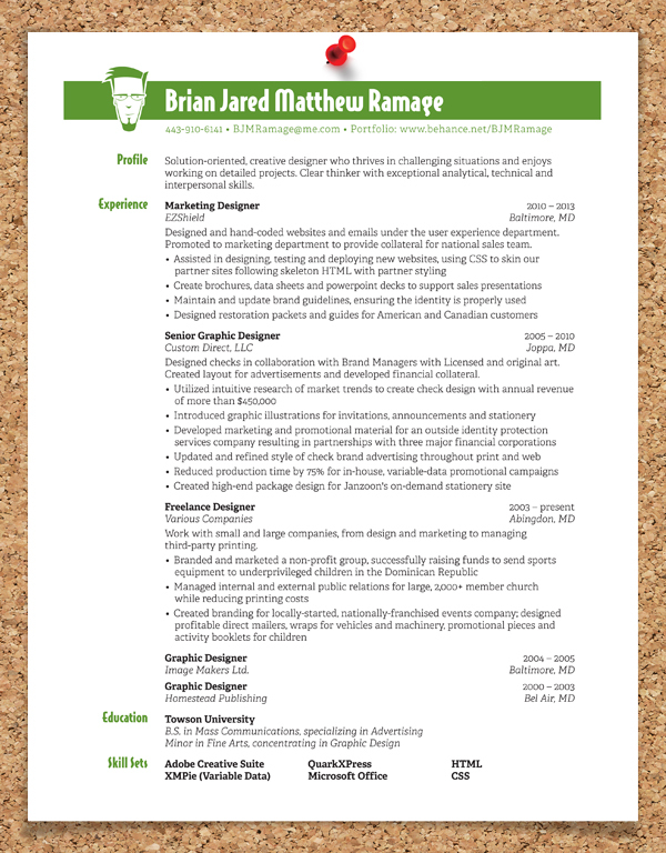 Graphic Design Resume Graphic Design Resume