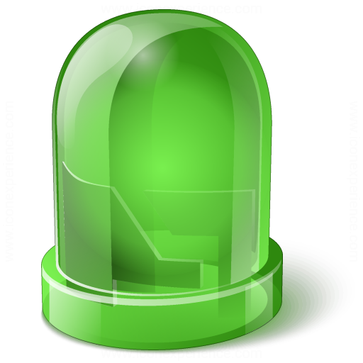 Green LED Icon