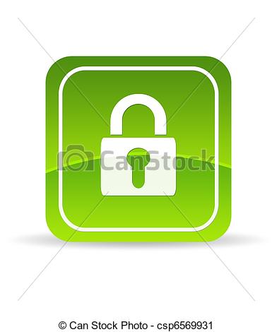 Green Lock Icon