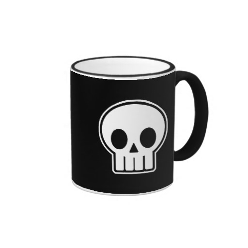 Halloween Skull Mug