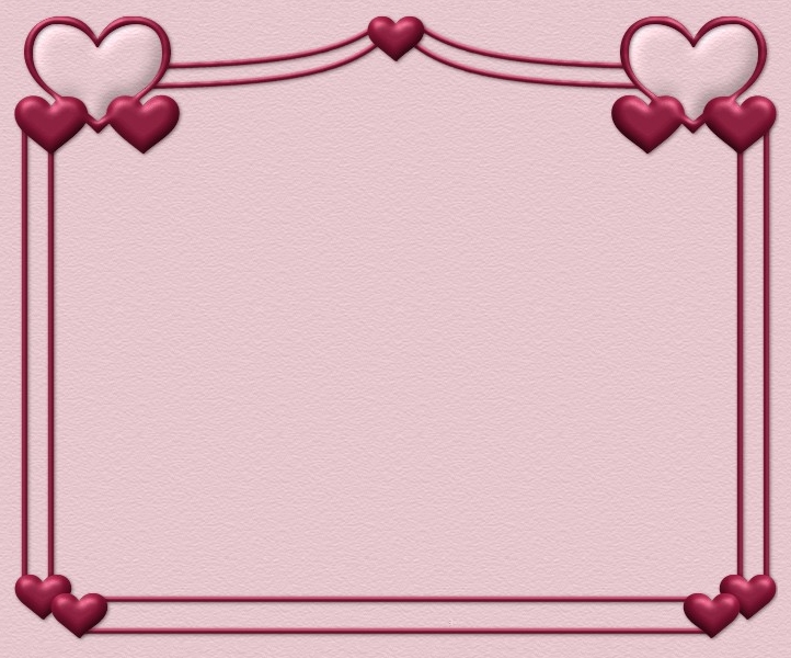 Heart Frame Template