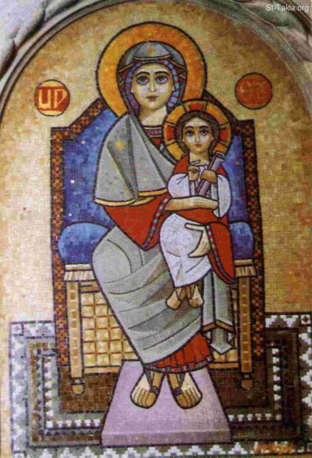 Holy Virgin Mary Coptic Icons