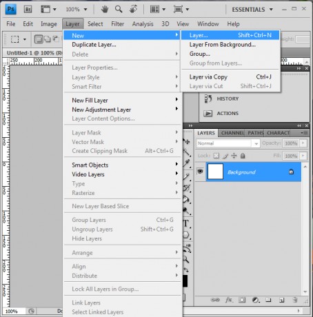 How to Create Layers Photoshop