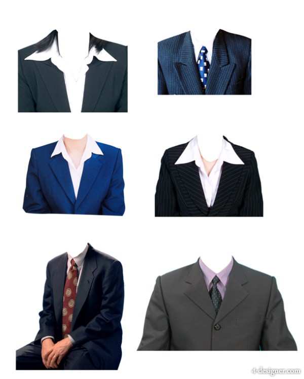 12 Suit Icon PSD Images