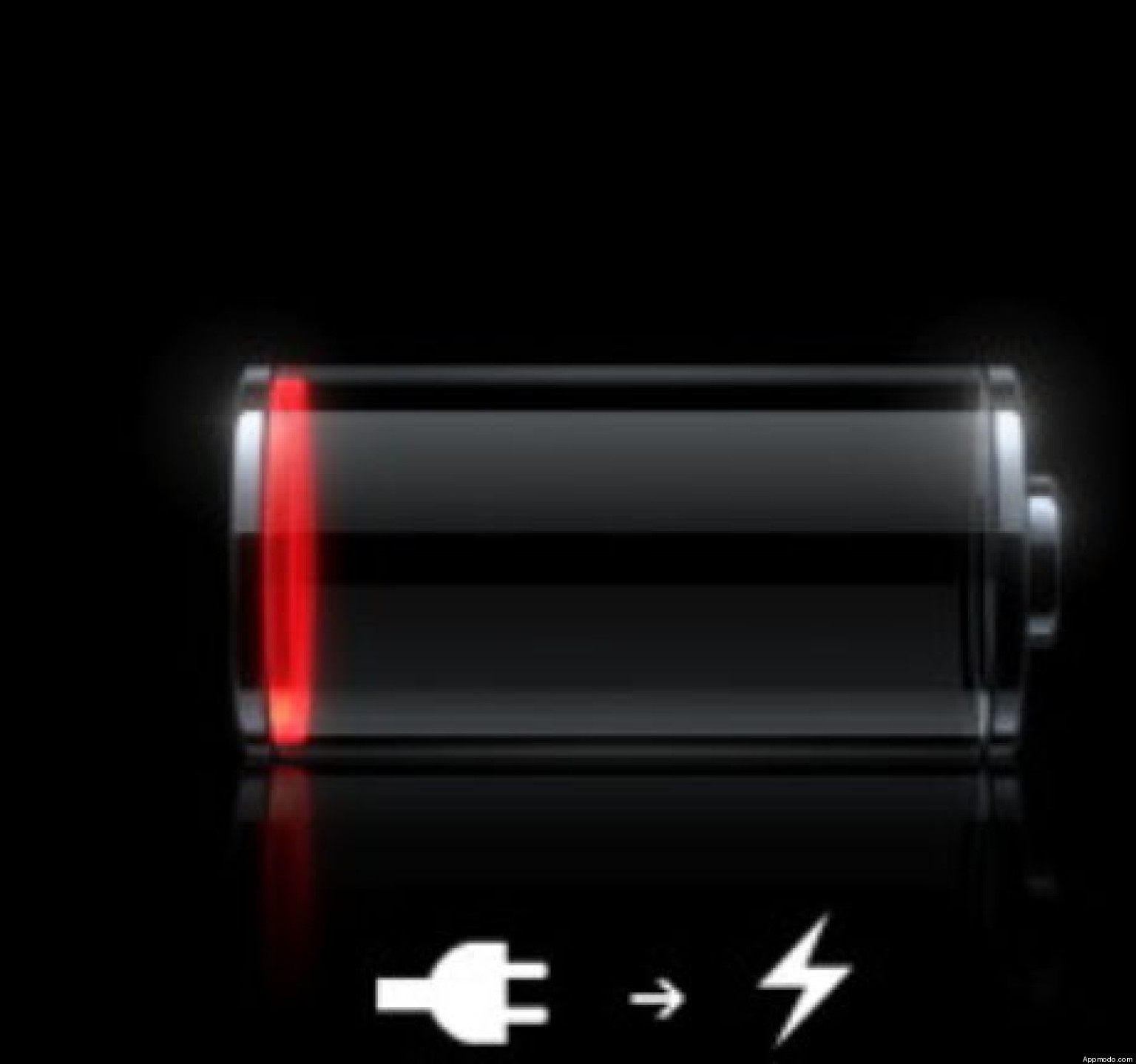 iPhone 5 Battery Charging Icon